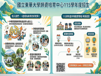 【中等學程】115學年度中等教育學程甄選報名簡章公告,歡迎踴躍報名圖片